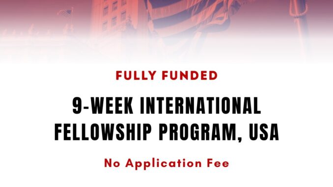 Fully Funded World Press Institute Fellowship 2026