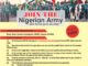 Nigerian Army DSSC Recruitment 2026