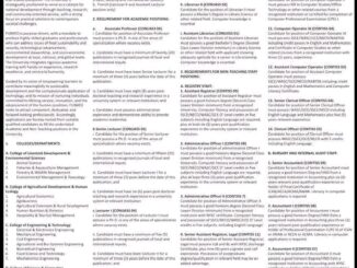 FUNATO Okeho Recruitment 2026