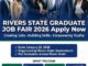 Rivers State Graduate Job Fair 2026