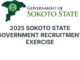 Sokoto State Releases First Batch of Successful Candidates for 2025 Recruitment