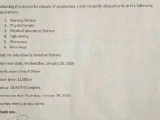 DUFUTH Internship Recruitment 2026