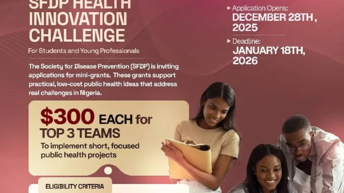 SFDP Health Innovation Challenge 2026