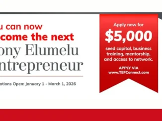 Tony Elumelu Foundation Entrepreneurship Programme 2026